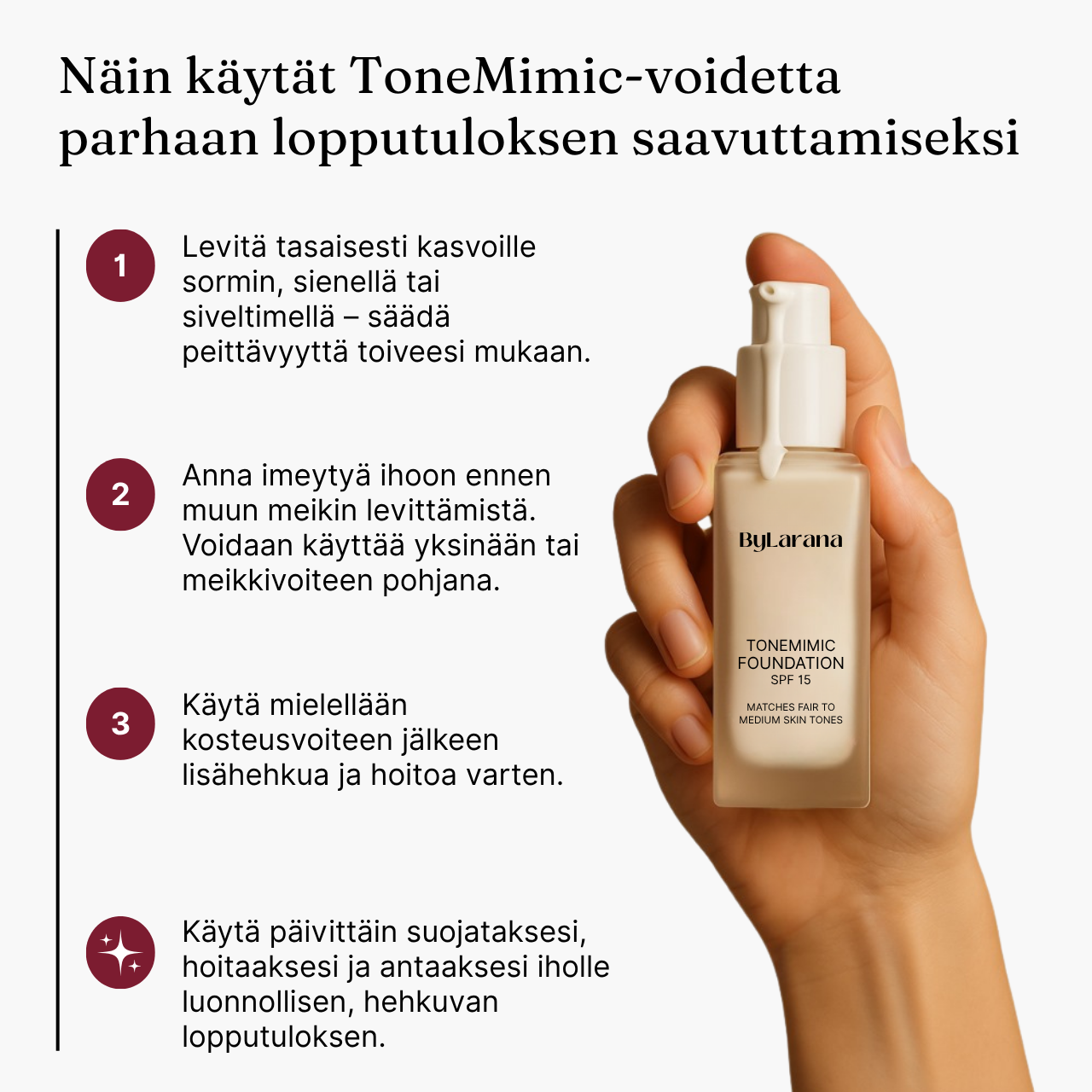 ToneMimic – Meikkivoide