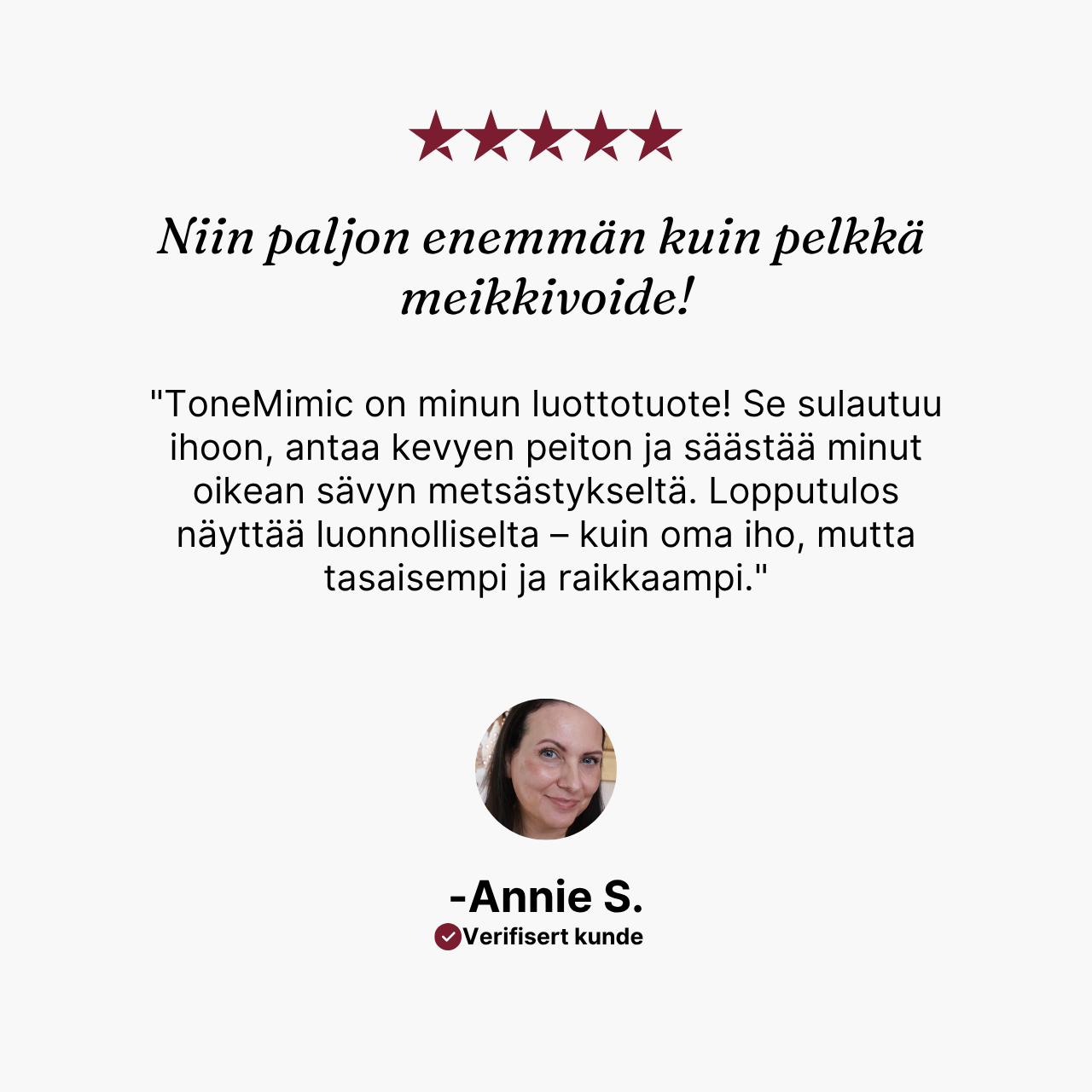 ToneMimic – Meikkivoide