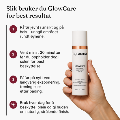 GlowCare Sävyttävä Päivävoide SPF 46